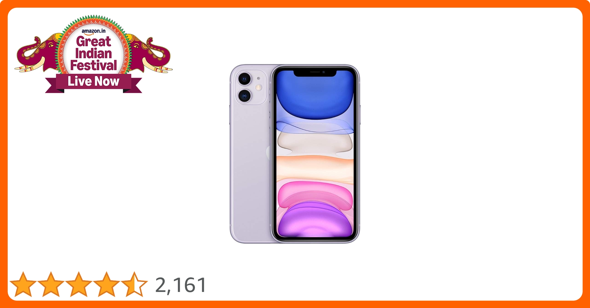 iPhoneアクセサリー iPhone 11 64GB Perple Apple Iphone 11 64GB Purple - Spectrum Smartphone